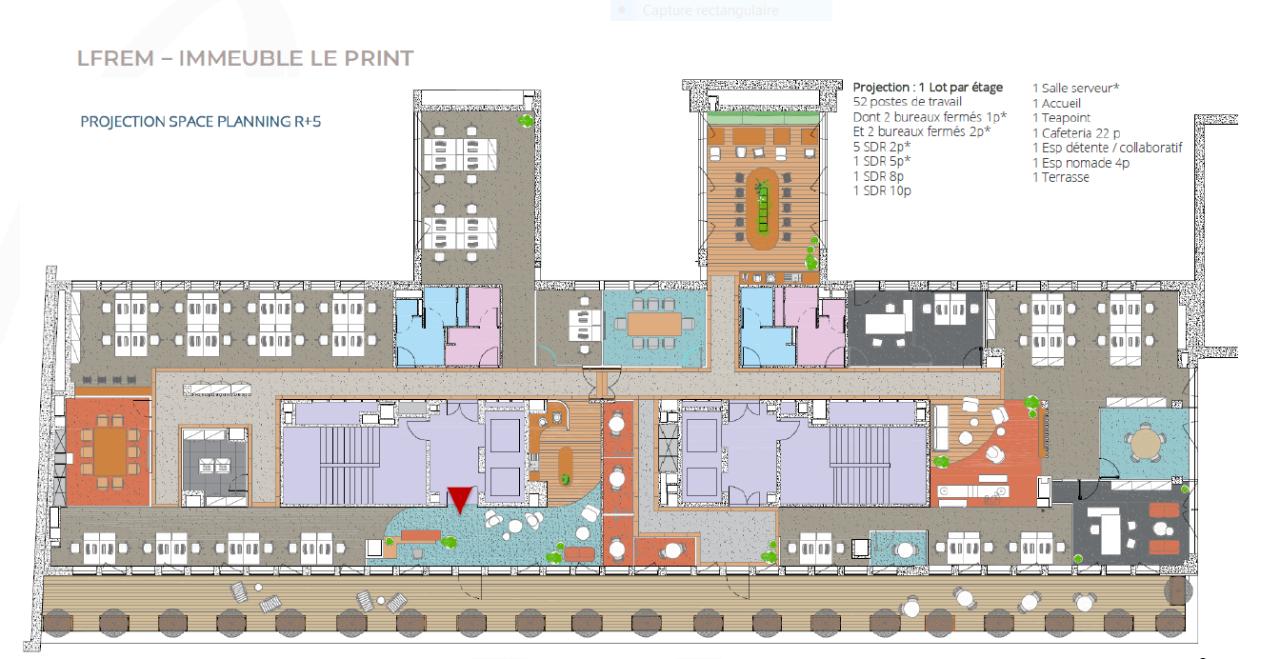 Bureau Paris 1502m² Location bureau Paris OLBUR2308234 7